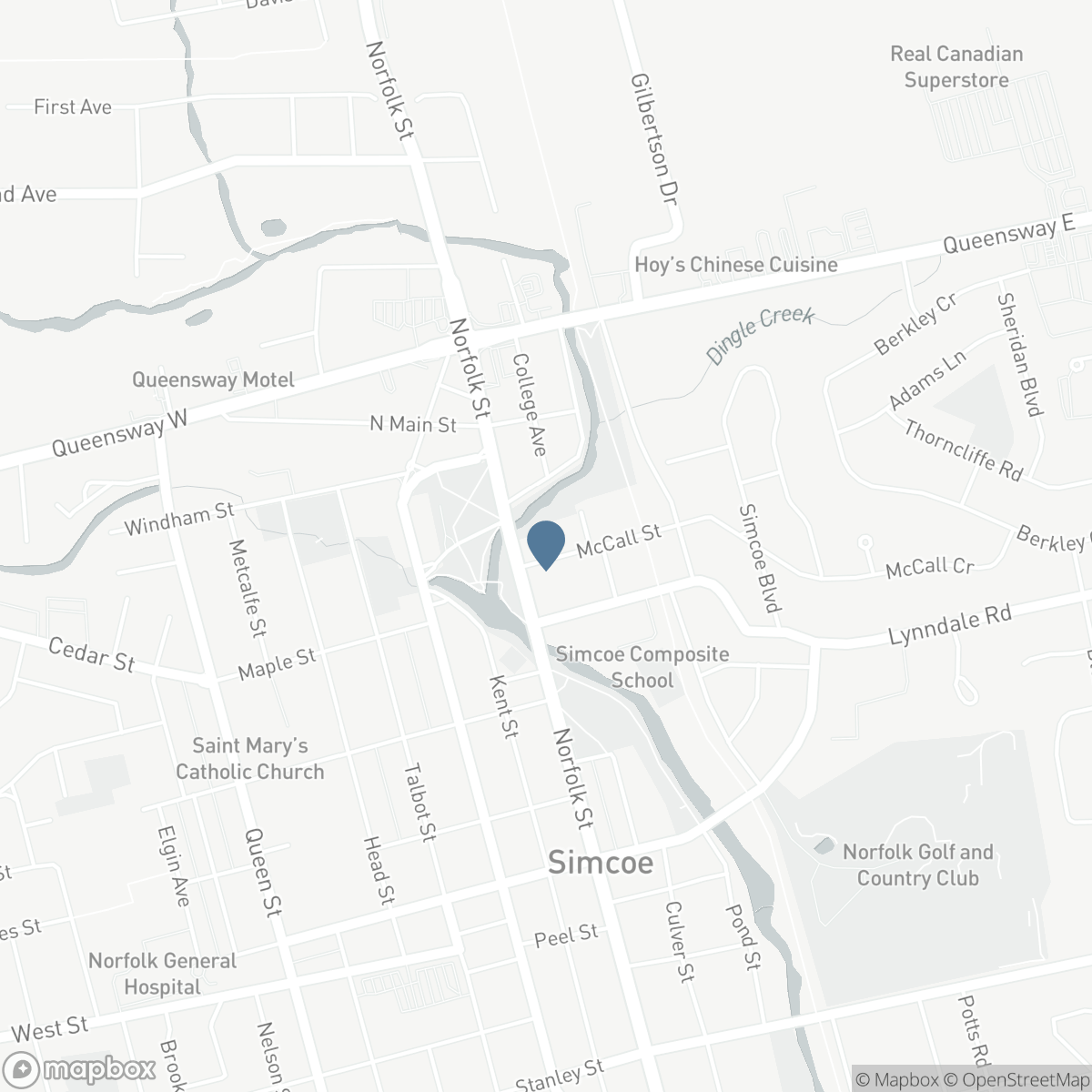 21 MCCALL Street, Simcoe, Ontario N3Y 2C5